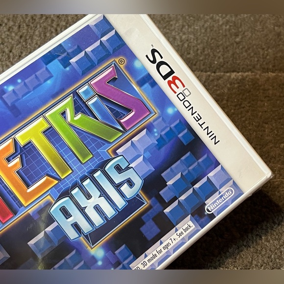 *Factory Sealed* Tetris: Axis Nintendo 3DS Video Game - October 2, 2011 - Puzzle - Picture 7 of 11